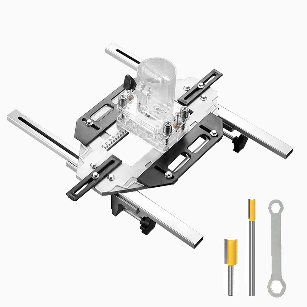 Woodworking Installation Lock Fixed Drilling Tool Wooden Door Hinge Opener Hinge Positioning
