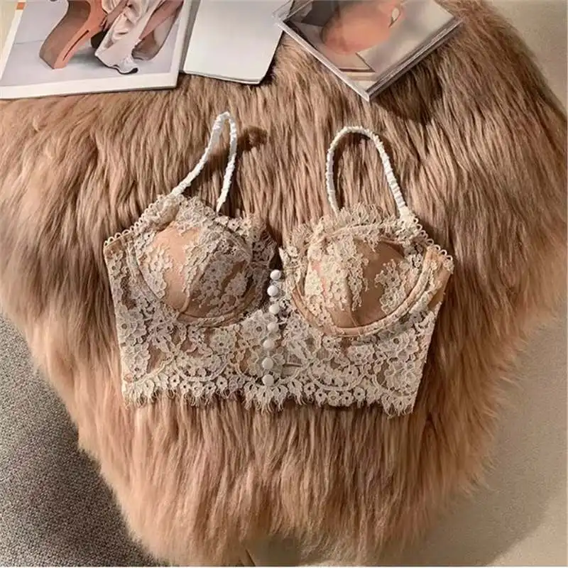Women's Deep U Back Lace Minimizer Bra
