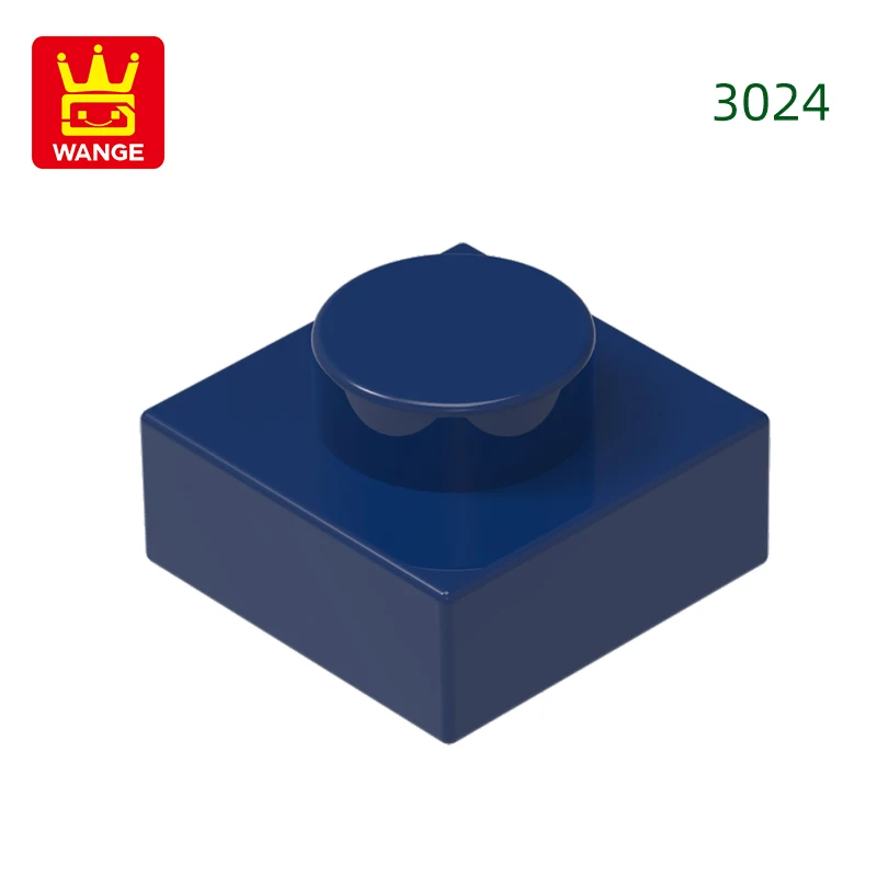 Wange 588Pcs/Lot 3024 1x1 Short 1-Hole Building Blocks Classic Base Parts Compatible with Bricks Children Toys Assembly Gift Box image 3