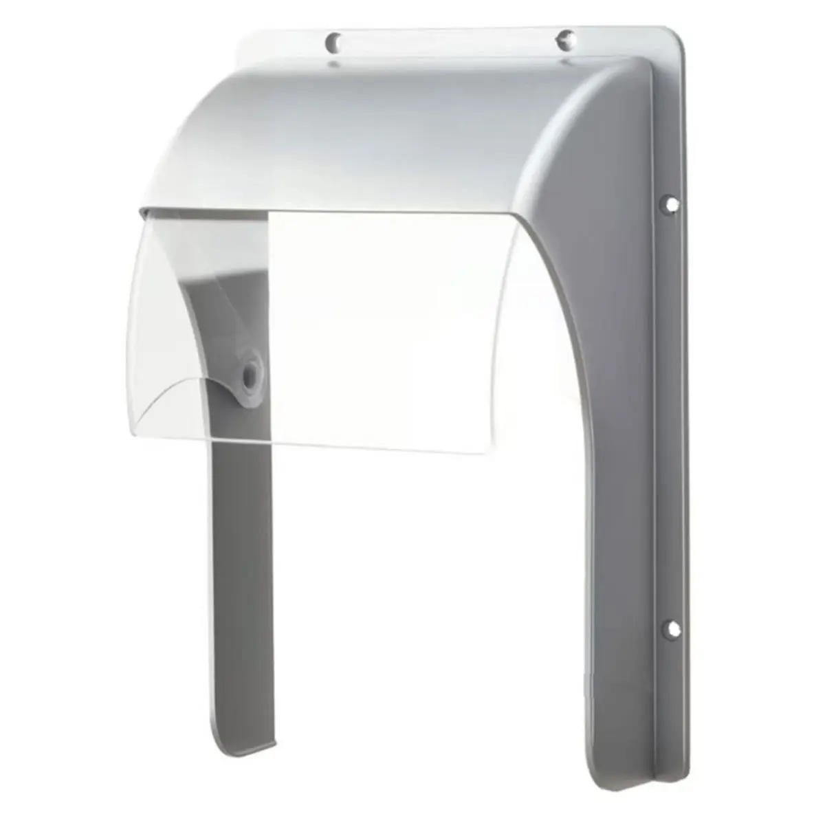 DT75BG Access Control Keypad Rain Cover, Waterproof Slide Shell for Fingerprint Controller Silver