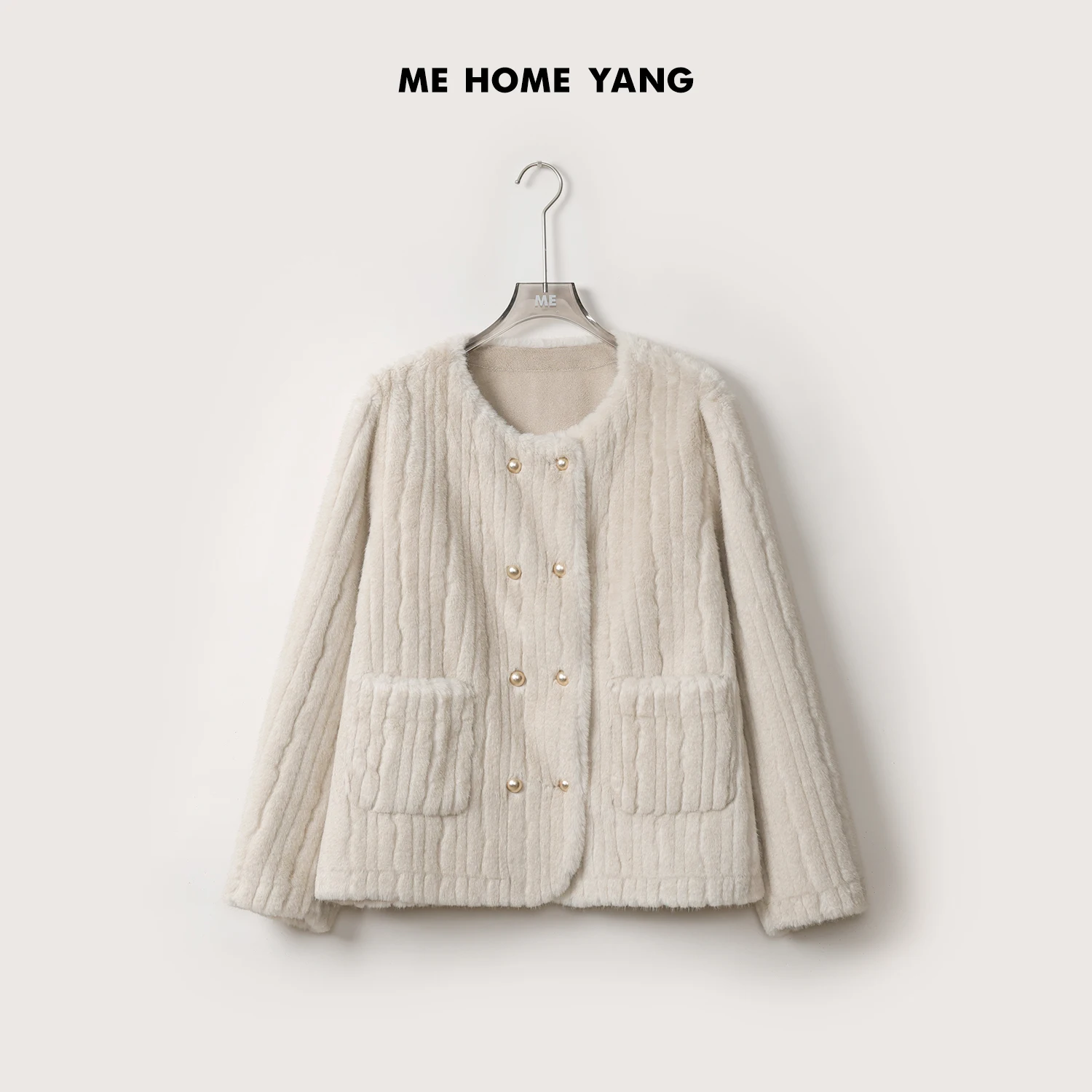 

Теплый универсальный тяжелый коврик Du Casual из искусственного меха от Old Yang ME, белая камелия, элитный зимний новый коврик для женщин, S...