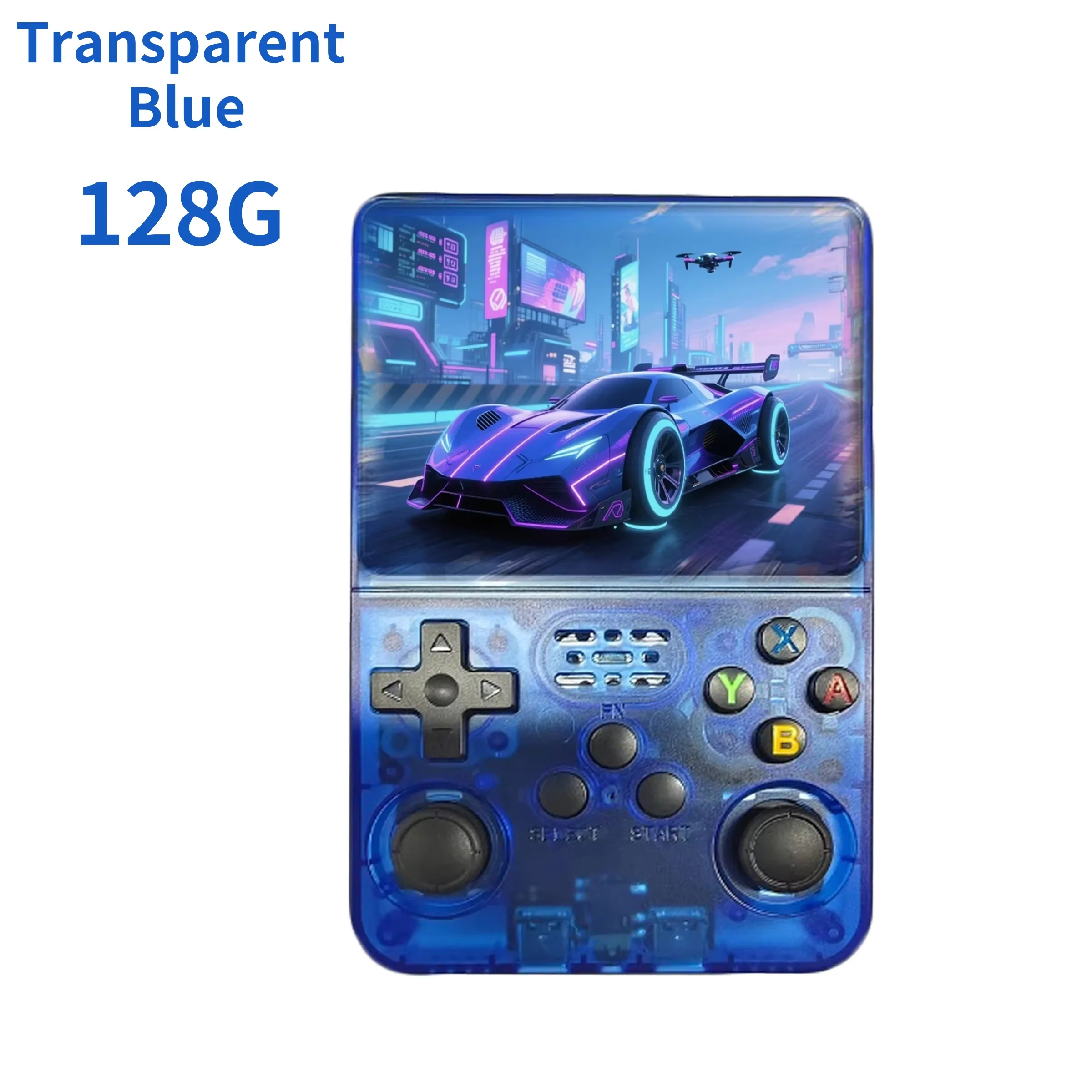 R36S Retro Handheld Video Game Console ARKOS Systeem 3,5 Inch IPS Scherm Klassieke Draagbare Pocket Video Player 128G Games jongen Gift