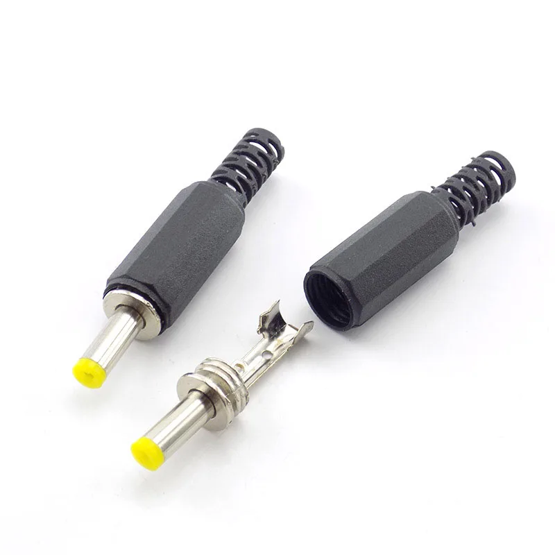5pcs DC male Plug 4.0mm*1.7mm power jack adapter Electrical Socket Outlet Power jack Connector Welding Plugs Audio DIY Parts