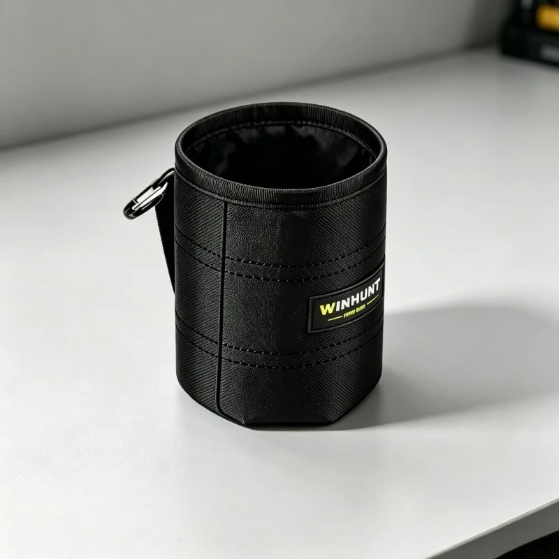 WINHUNT Tool Belt Pouch Multifunctional Screw Storage Bag Wear Resistant Hardware Organizer for Home Repair Electrician Work