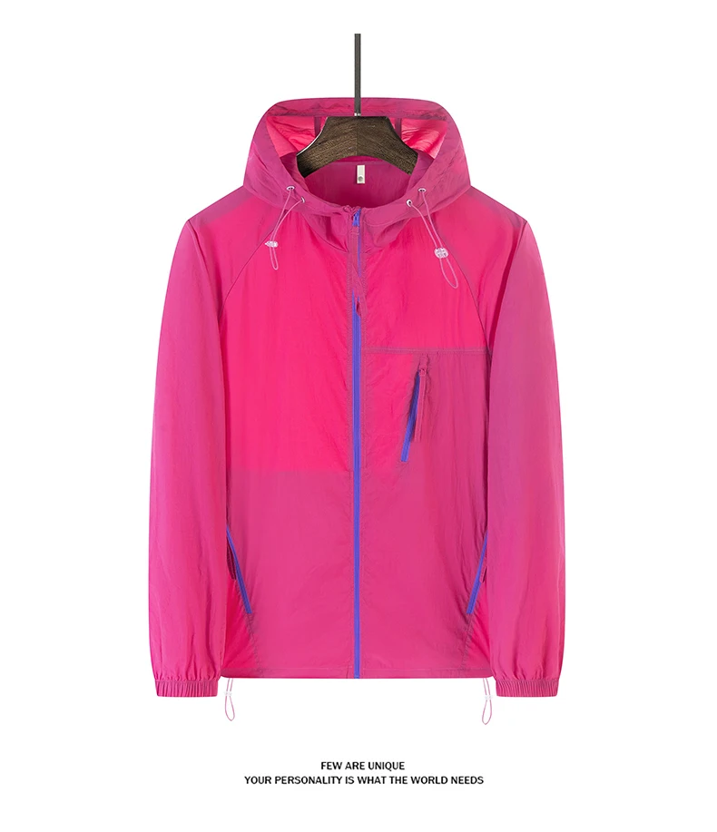 LNGXO Sommer-Windjacke für Herren und Damen, leichte Sonnenschutzjacke, Unisex, Camping, Klettern, Wandern, Outdoor, wasserdichter Mantel – Detail 24