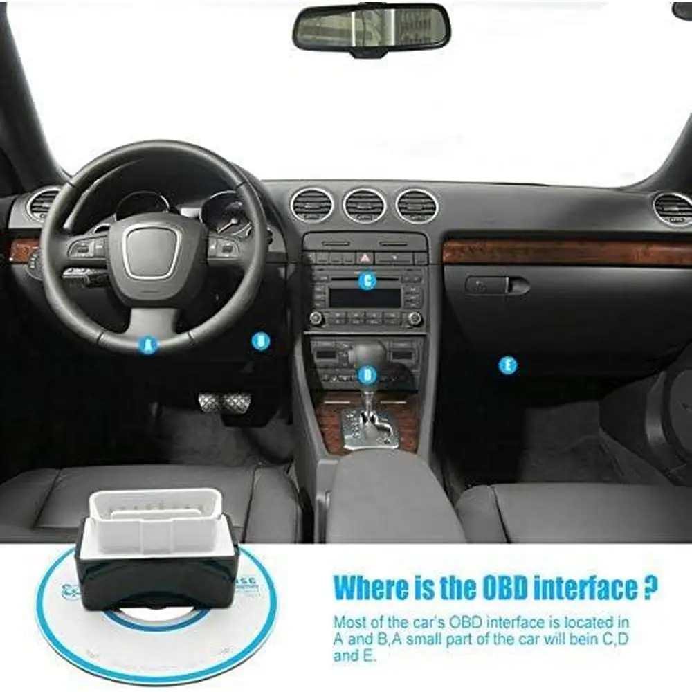 1 stks Mini VCI J2534 Code Reader Kabel Voor Alle Voertuigen met OBD2 Protocollen 1.5 m Pvc Duurzaam Materiaal Zwarte kleur Auto-onderdelen