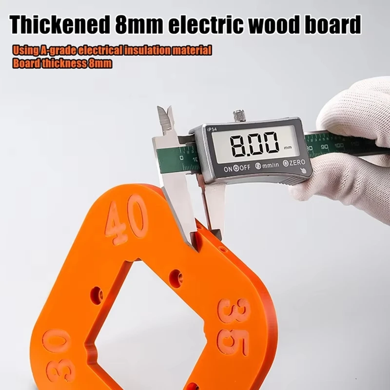 A81M New Woodworking Router Corner Radius Templates Jig Routing Curved Corners Milling Circular Radian Hardness Tool