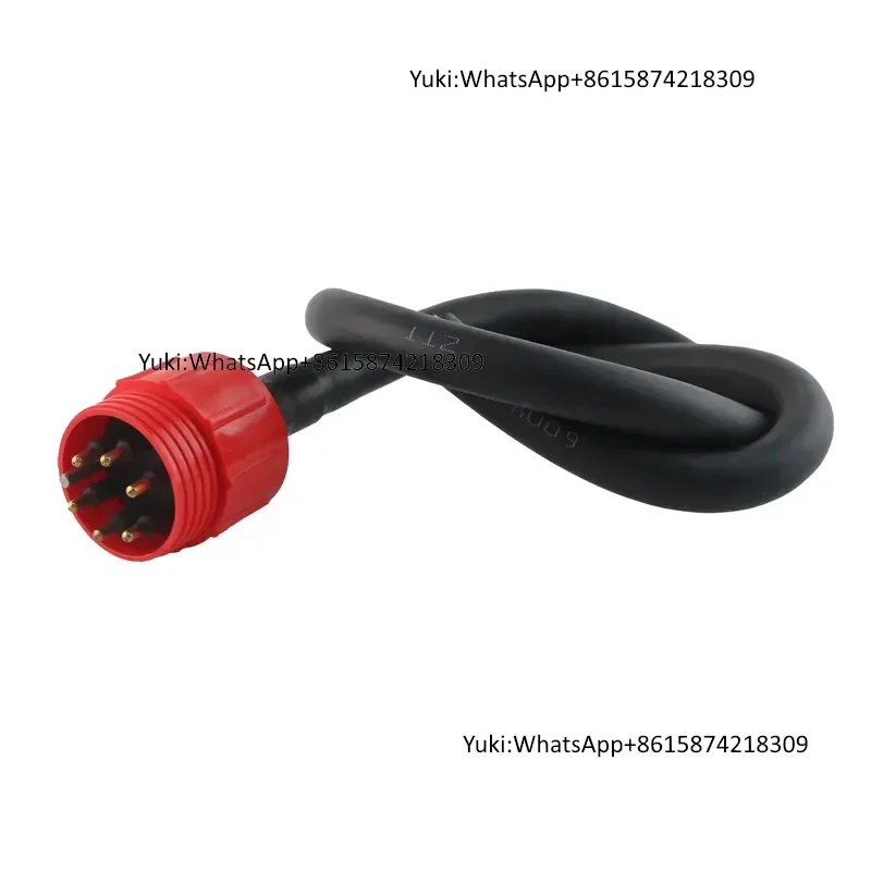 IP69K 6pin 8pin 10pin Stainless Steel Rov Seacon Subconn Circular Underwater Connector