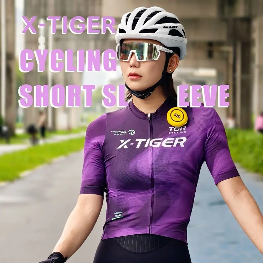 

Велосипедная одежда X-Tiger, женская велосипедная майка, летняя гоночная майка с короткими рукавами для MTB, женская одежда, дышащая