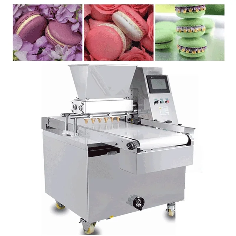 الغذاء الصف الفولاذ المقاوم للصدأ التلقائي بالكامل كعكة حقن البسكويت ماكينة تشكيل البسكويت