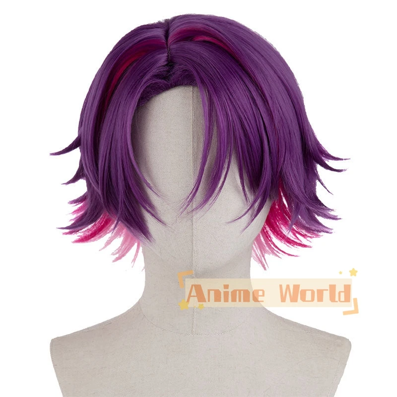 Virtual YouTuber VOLTACTION Watarai Hibari Cosplay Wig Cosplay Wig Halloween Christmas Woman Men Adult Wig