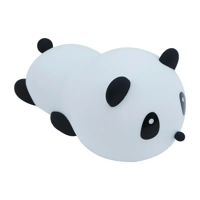 

Pat Night Light Panda Shape USB Charging Night Light With 7 Colors Tabletop Ornaments For Living Room Children's Room Bedroom