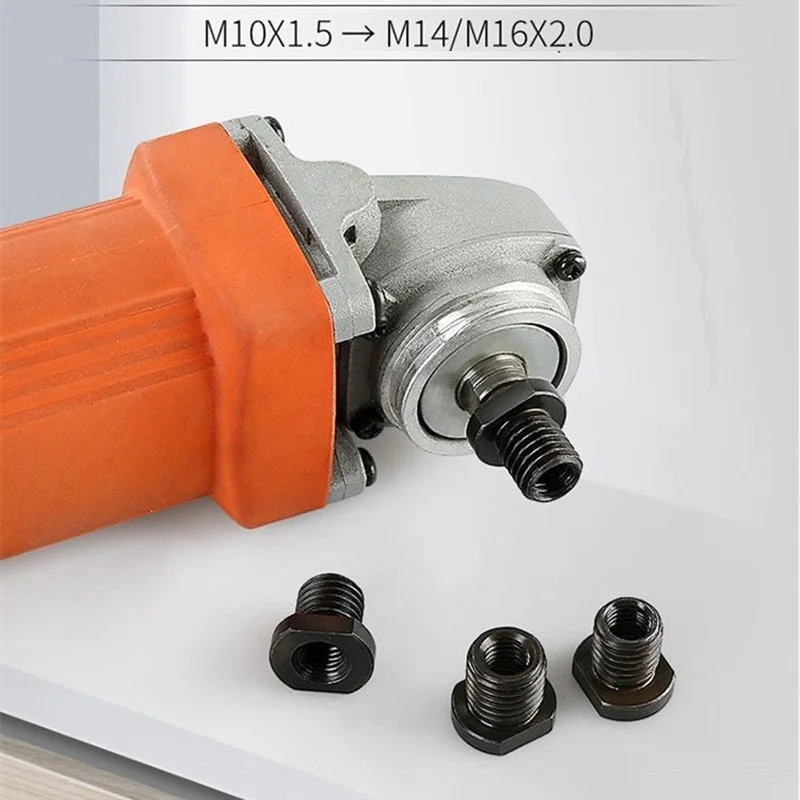 M10 Adapter Winkelschleifer Innengewinde auf M14 M16 Gewindemutter Dornverbinder Polierschraube Verbindungsstange Werkzeug 1 Stk. – Detail 1