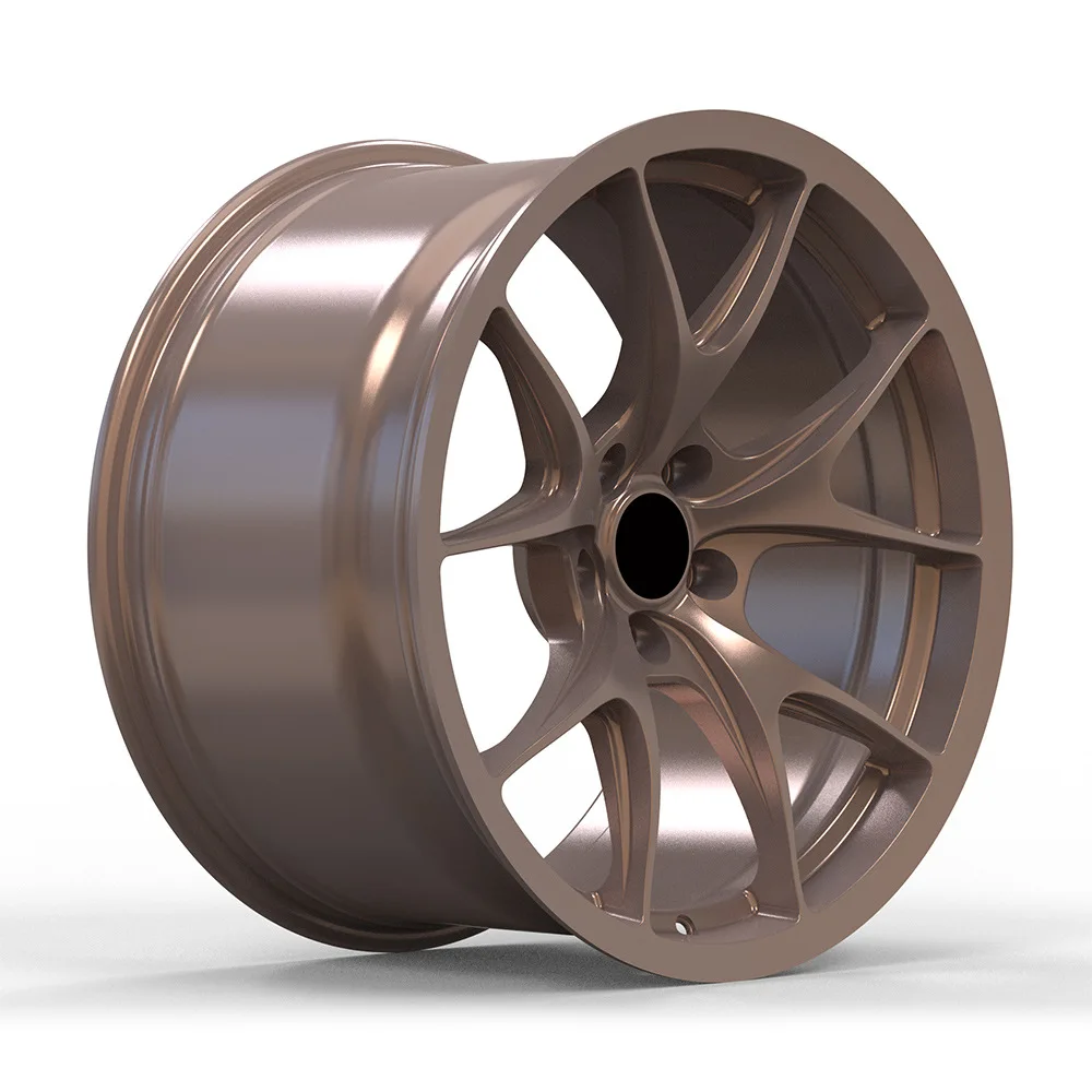 Forged 6061 Aluminum Alloy Wheels Multi Spoke Two Tone Matte Black High Durability Heat Resistant RimsF20,F30,F35,G20,G30,E90,E6