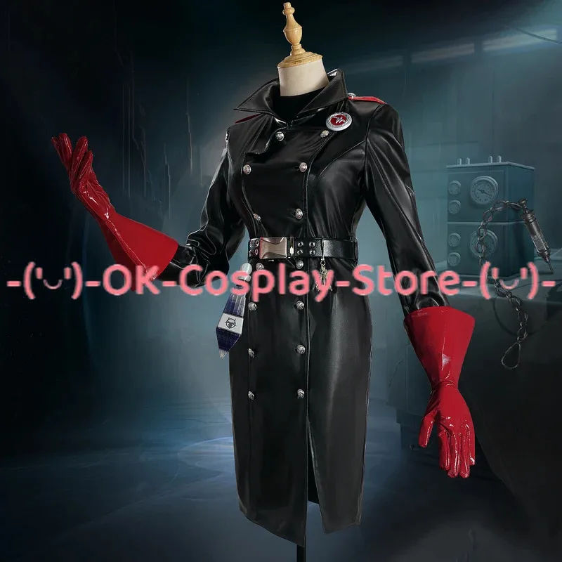 

DY20 [В НАЛИЧИИ] Психолог Ада Месмер Косплей Костюм Game Identity V Женский черный костюм из искусственной кожи Хэллоуин Карнавальная вечеринка Униформа