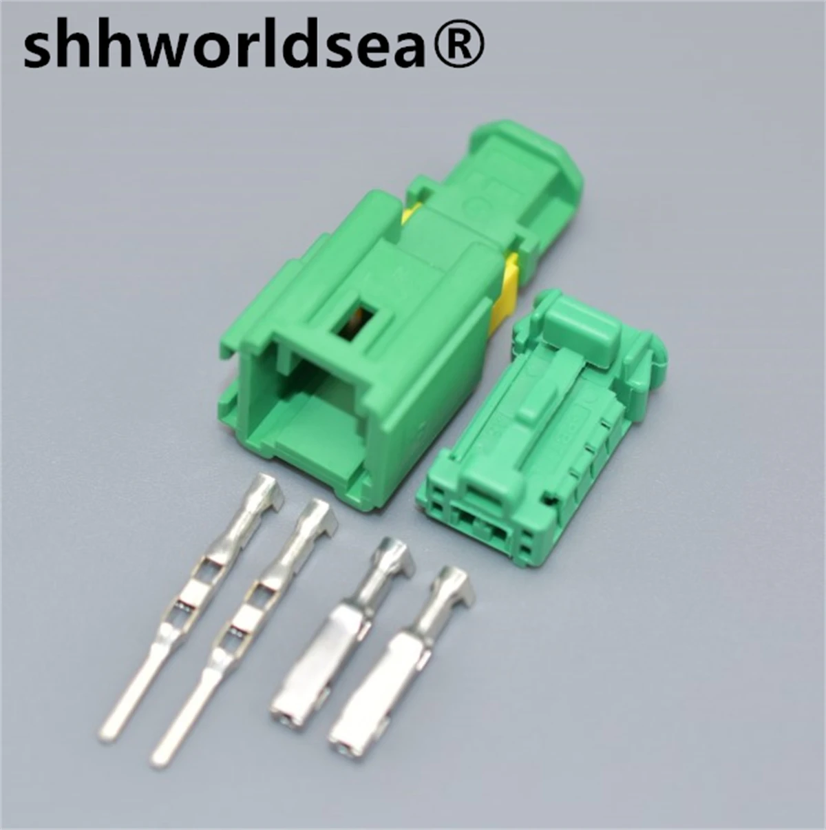 shhworldsea 98822-1025 98817-1025 male female Connector cable Terminal jacket auto socket 2 pin automotive plug gearbox plug