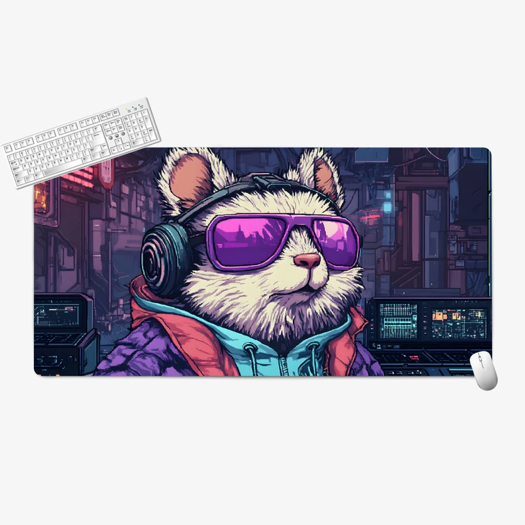 

XXL High-end professional gaming mouse pad Computer mechanical keyboard rubber anti-slip protective pads extended writing mat