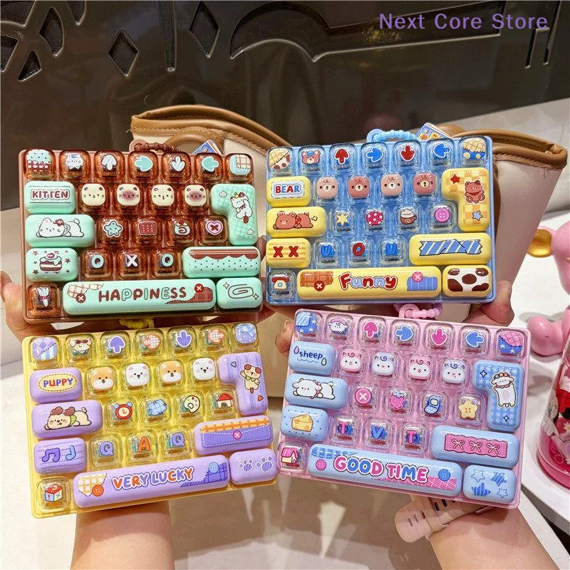 [NC]26 Key Decompression Button Cute Decompression Model Toy Hanging Ornaments Small Pendant Decorations[NC]