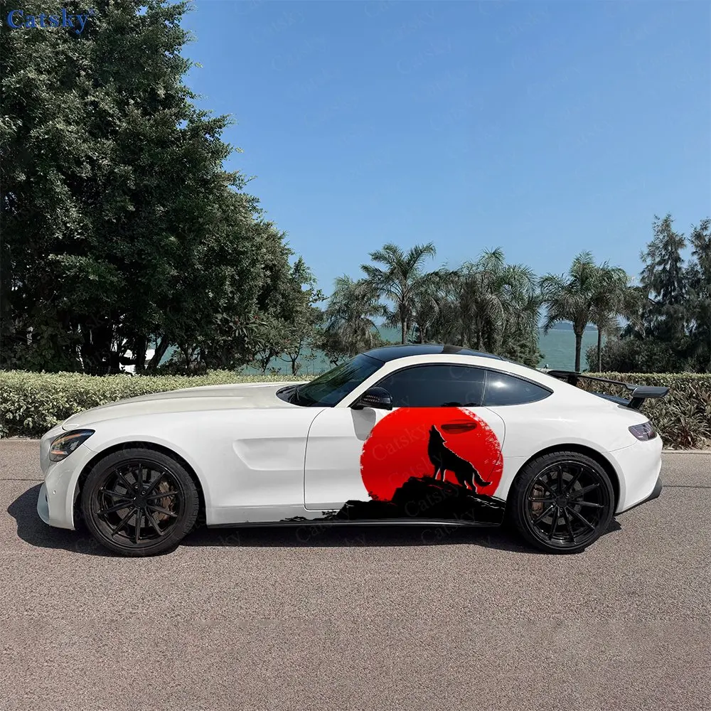 2-piezas-de-pegatinas-laterales-para-coche-lone-wolf-red-sun-autoadhesivas-de-pvc-impermeables-y-resistentes-a-los-aranazos-accesorio-para-coche-regalo