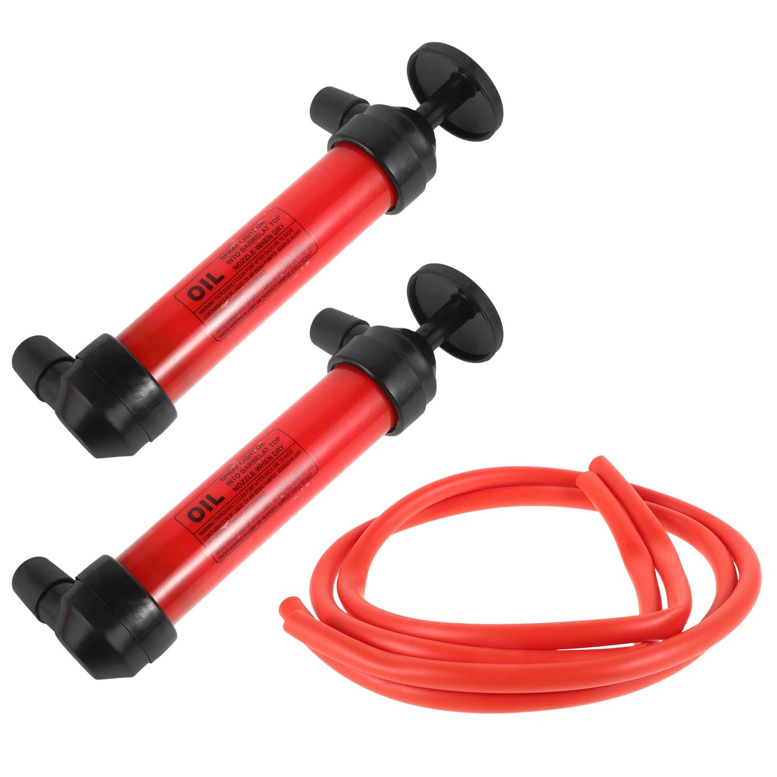 

2 Pcs Oil Extractor Manual Transfer Pump Lubricant Automotive Fluid Chargeable Liquid Car