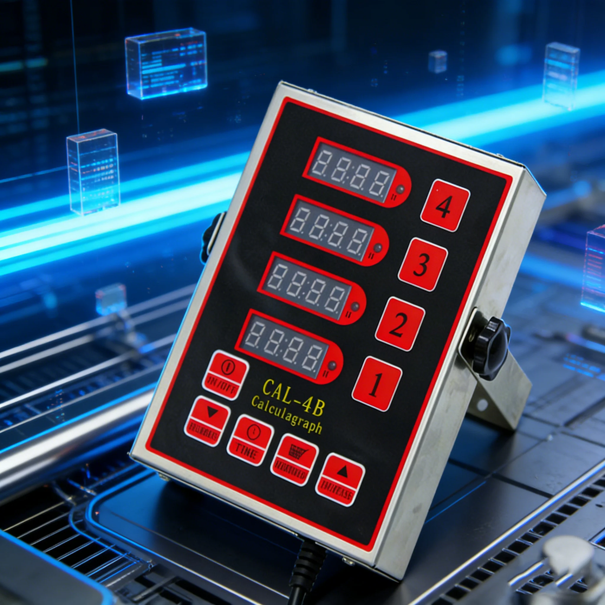 Wholesale Industrial Timer, 4-Channel & 6-Channel Kitchen Stopwatch, Commercial Alarm Timer for Burger Shop & Food Service