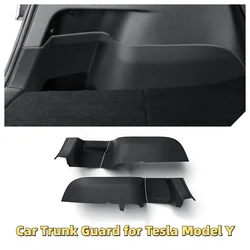 Car Trunk Guard for Tesla Model Y TPE Tail Box Side Fully Wrapped Protective Panel Decoration Modification Accessories 2021-2024