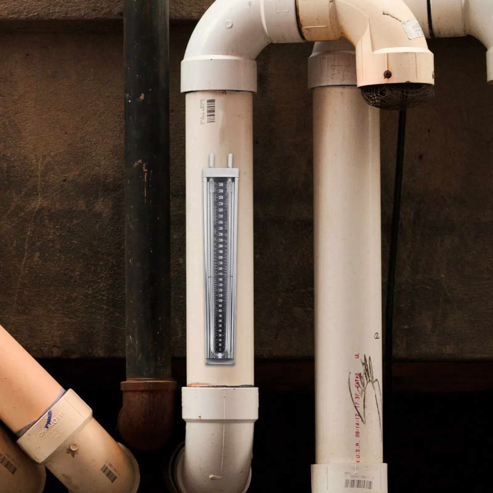 Manometer Rohr Wasser Säule Manometer Differential U-Förmigen Hohe Genauigkeit Sensor Vakuum Tester Manometer Sensor Versorgung