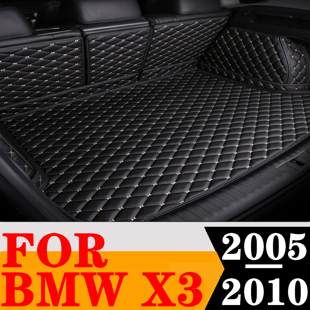 

Custom FIT Car Trunk Mat For BMW X3 E83 2010 2009 2008 2007 2006 2005 Rear Cargo Liner Tail Boot Tray luggage Pad Carpet Parts