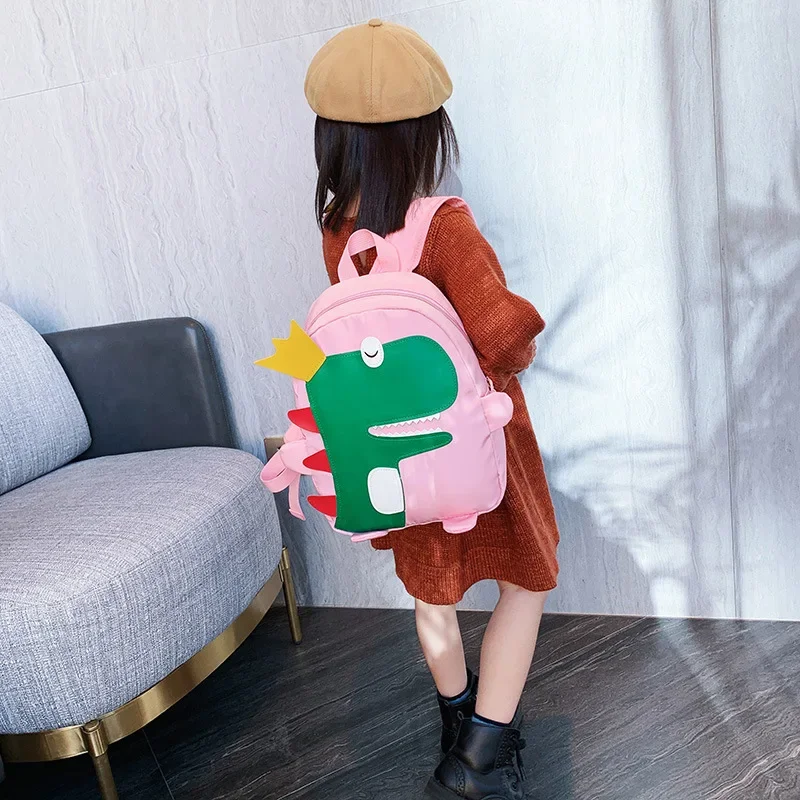 Hot Kindergarten Baby School Bag Cartoon Anime Peripheral Cute Kawaii Dinosaur School Bag Children’s Backpack Best Birthday Gift