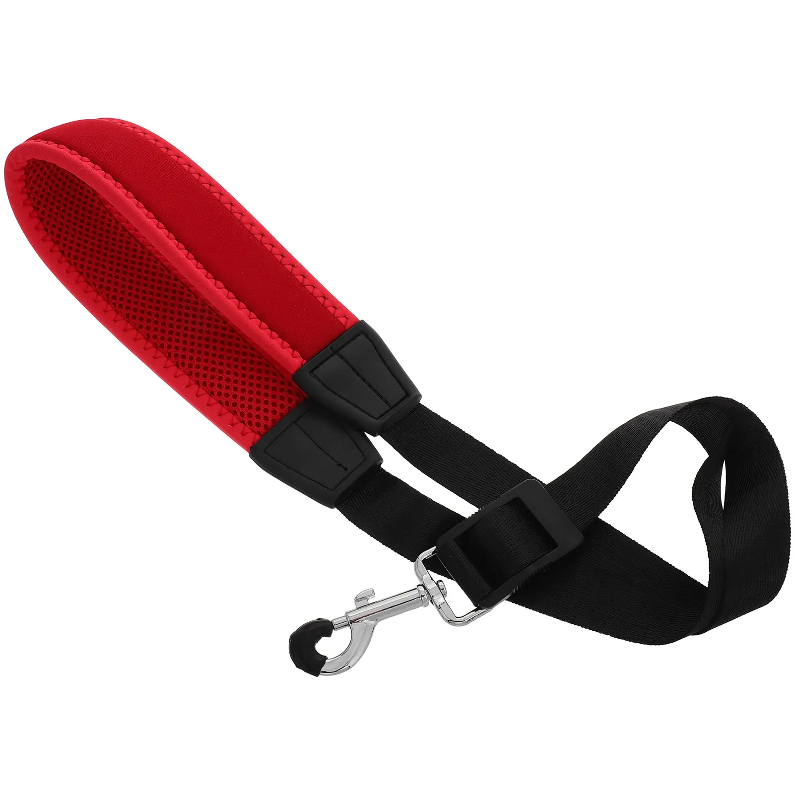 

Thick Padded Saxophone Strap Neck Red Adjustable Comfort Alto Tenor Saxophone Shoulder Harness Instrument Accessory