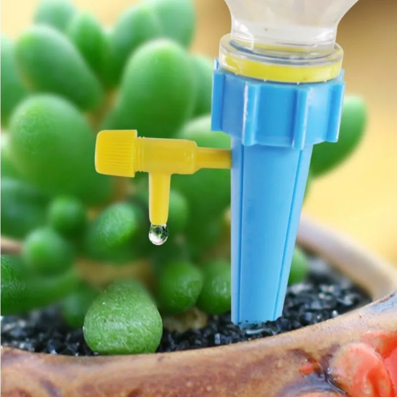 

10PCS The Automatic Watering Wonder, The Garden Dripper, Can Automatically Water Flowers and Adjust The Seepage Time