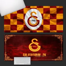 1905-G-Galatasaray logo podkładka pod mysz INS Tide duża kreskówka Anime podkładka pod mysz do gier klawiatura podkładki pod mysz podkładka na biurko akcesoria