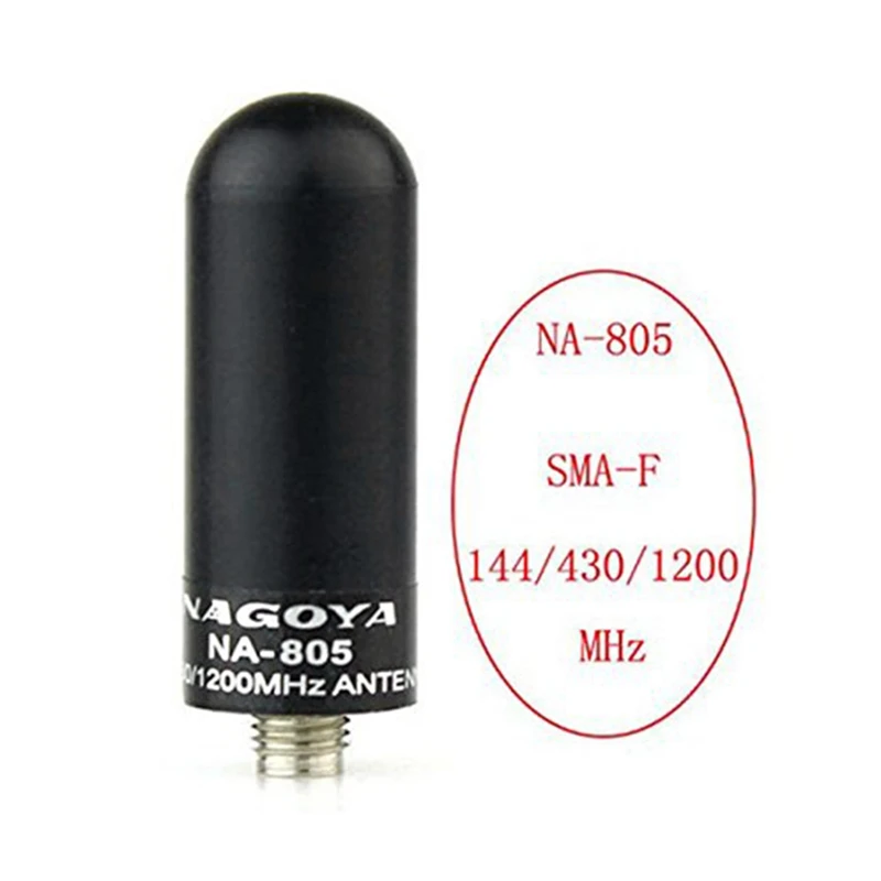 New NA-805 SMA Female Dual Band Short Nagoya Antenna for Kenwood Baofeng UV-5R GT-3 Walkie Talkie