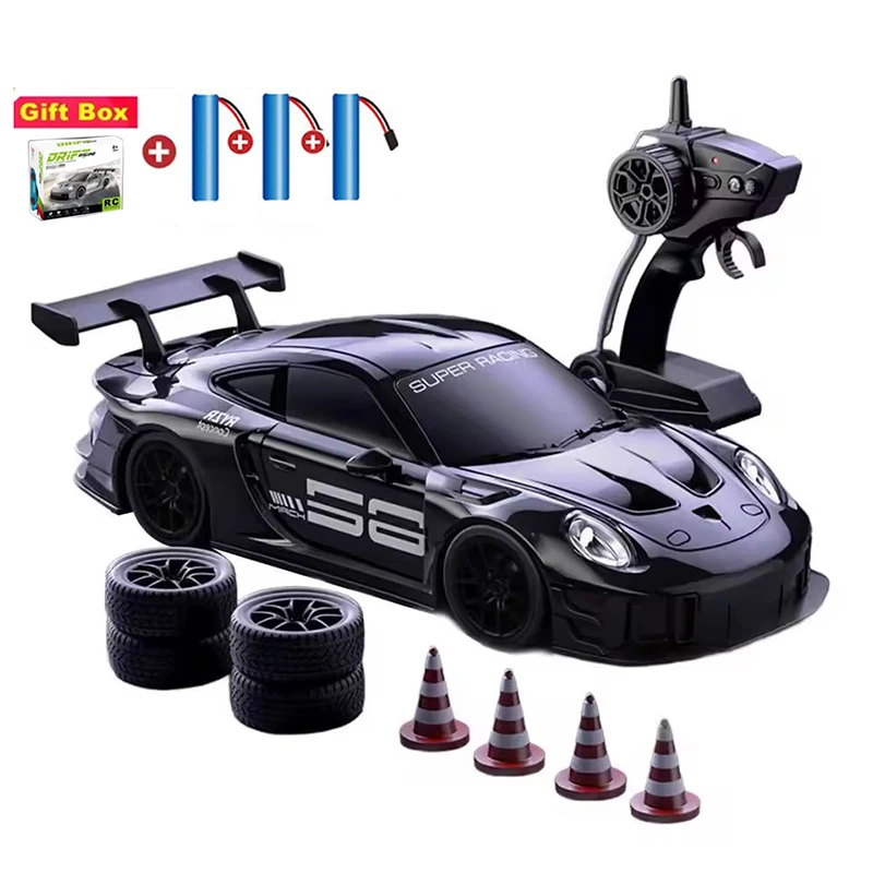 

Радиоуправляемая полноприводная машинка 4WD, высокоскоростной дрифт-кар 2.4G, гоночная модель RTR, игрушка для мальчиков