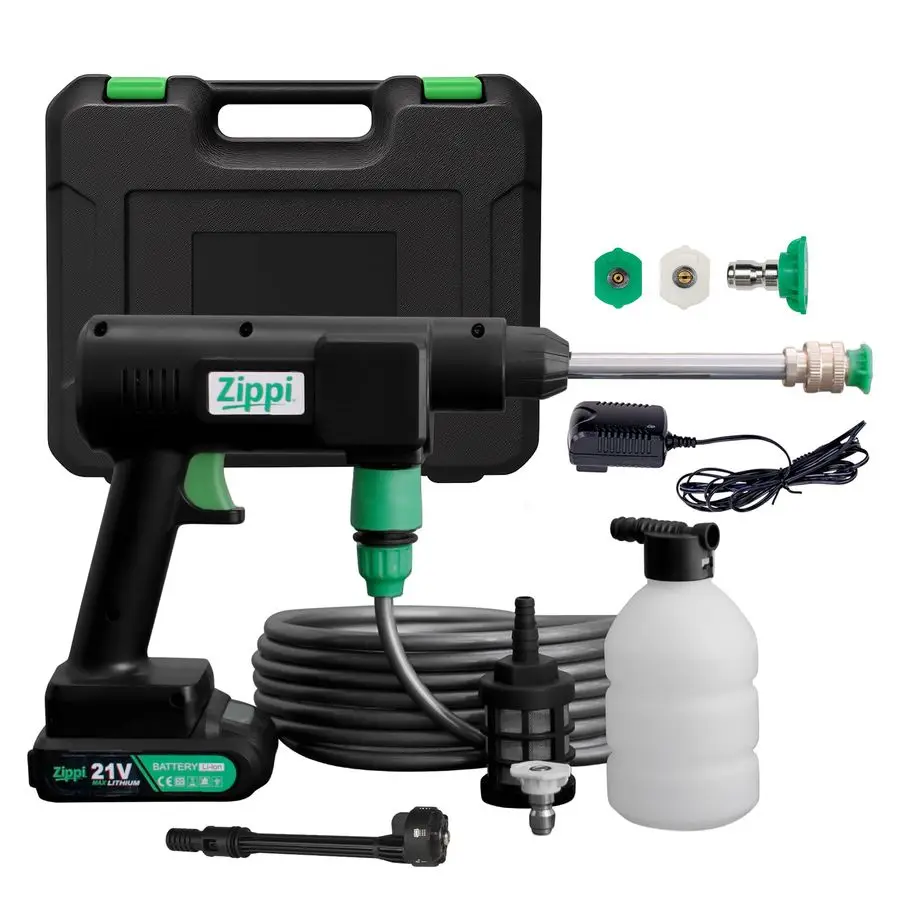 

Hydro Cleaner Deluxe 2025 Cordless HighPressure Scrubber with Foam Dispenser, 3000 mAh Rechargeable amp Lightweight for Efficien