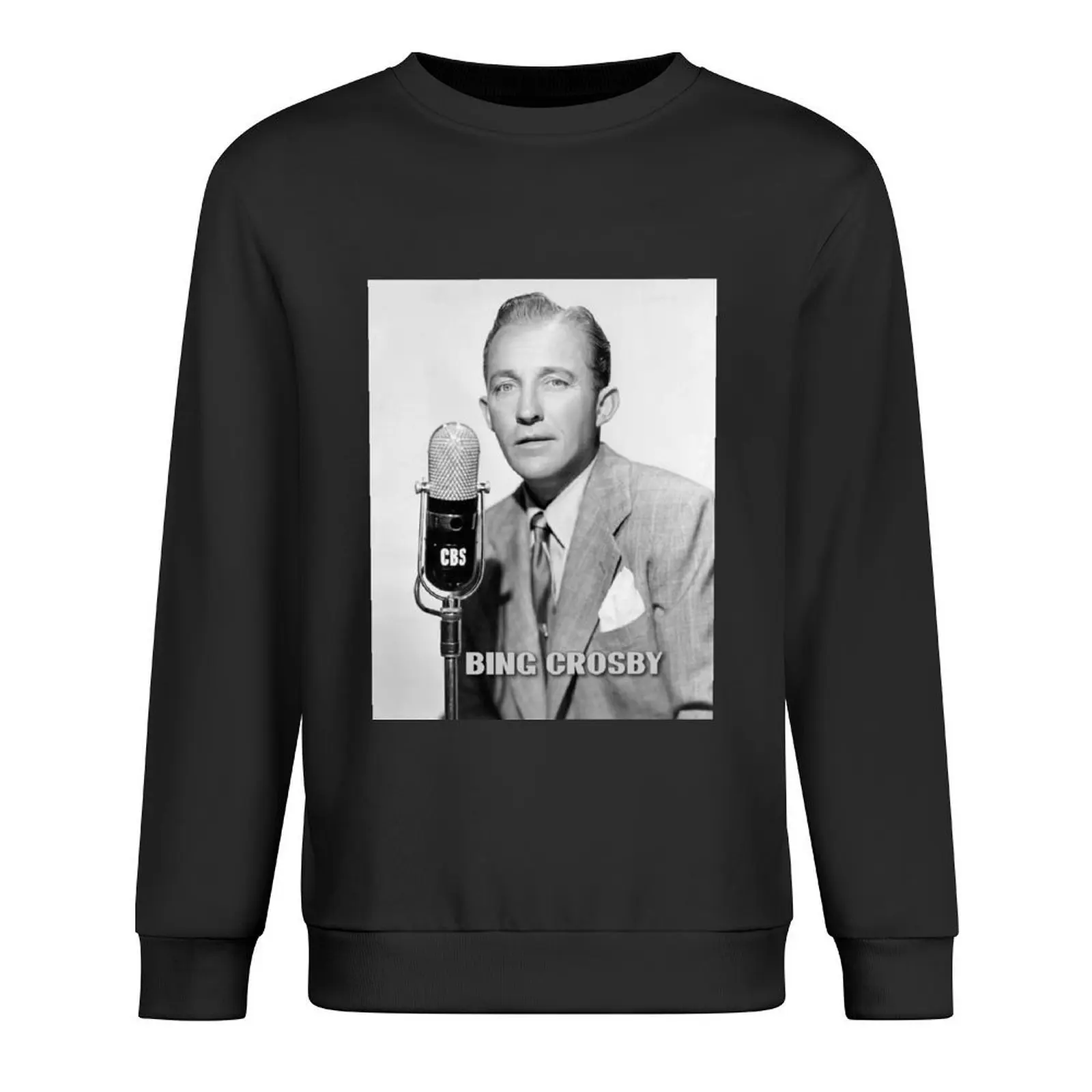 

Bing Crosby Pullover autumn new products mens clothes autumn aesthetic clothing oversize sweatshirt