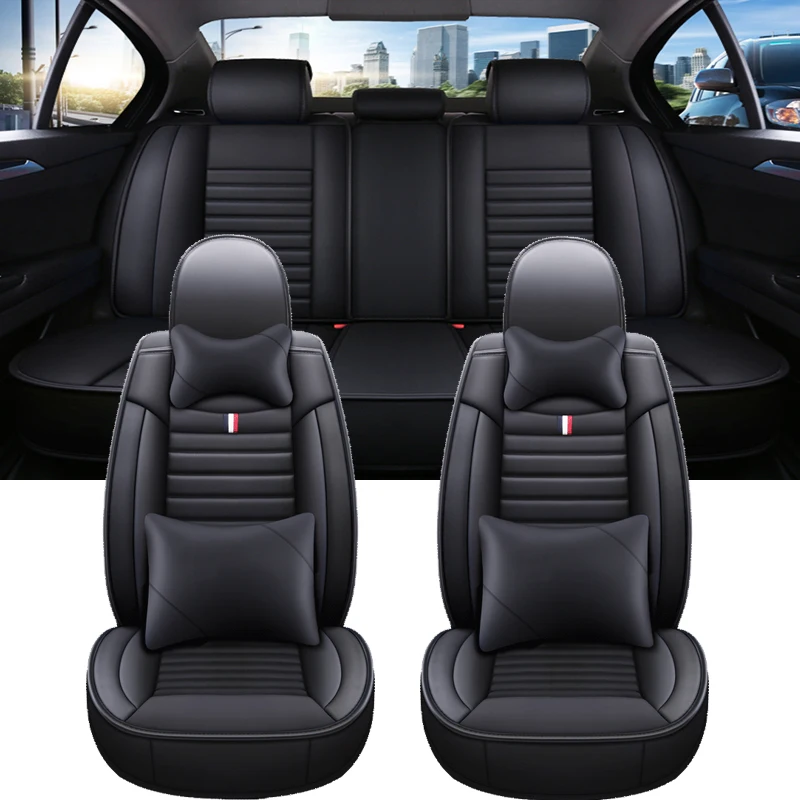 Universal Car Seat Cover for Passat B8 Opel Corsa D Peugeot 2008 BMW E46 E90 Car Accessories Interior Details All Car Model