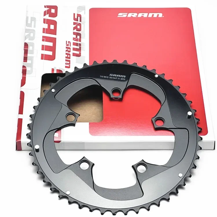 SRAM X-Glide Road 110BCD Chainrings 11SPEED CHAINRING SIZE 34T, 36T, 46T, 50/34T, 50T, 52/36T, 52T