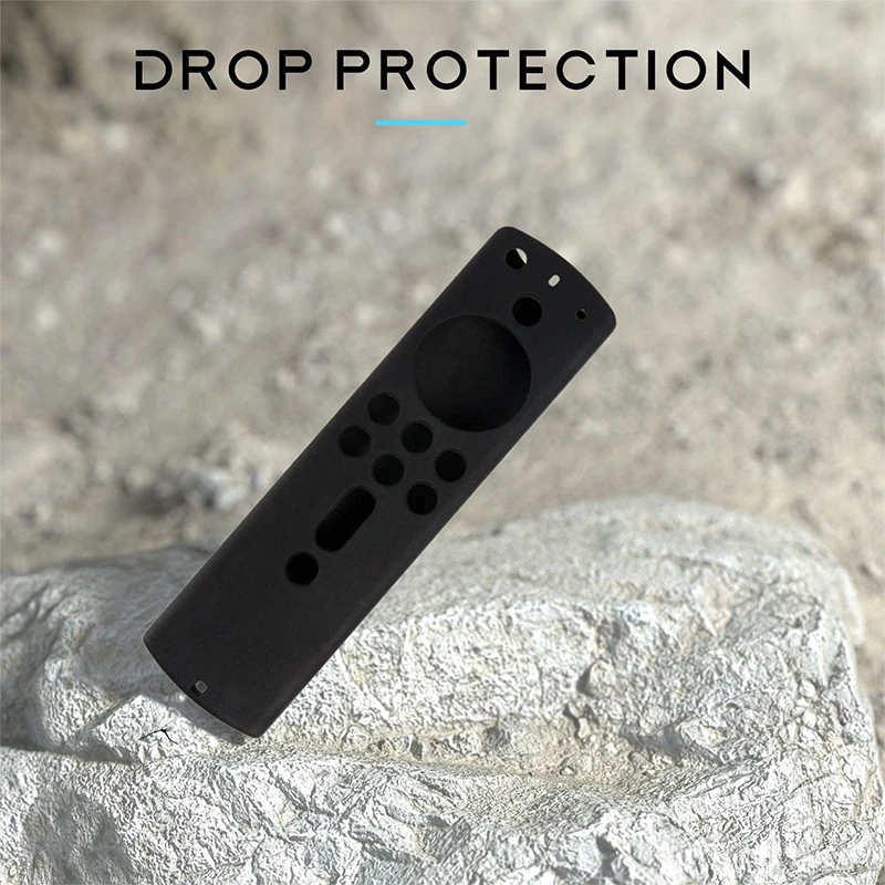 WYORESY for Amazon Fire TV Stick 4K 2nd Gen Remote Soft Silicone Cover Anti-Drop Shockproof Protective Case