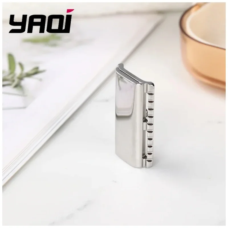 YAQI Ghost 70SP Safety Razor Head 316 Stainless Steel Polished Razor Head With 0.7mm Blade Gap Safety