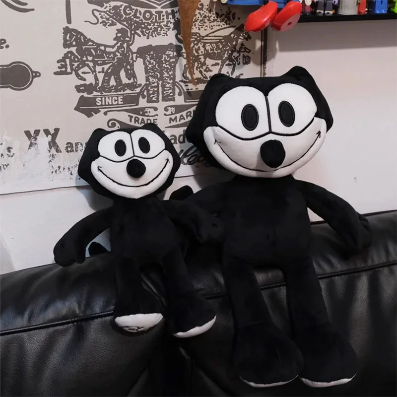 Disney Felix el gato juguetes de peluche lindo dibujos animados Felix gato juguetes de peluche muñecas regalos de cumpleaños para niños