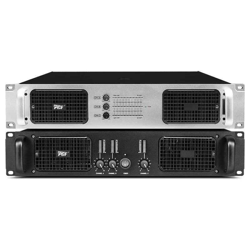 Best Good Powerful 600W*2+1000W Class H Professional Power Amplifier For Subwoofer Speaker Indoor Performance OEM Factory