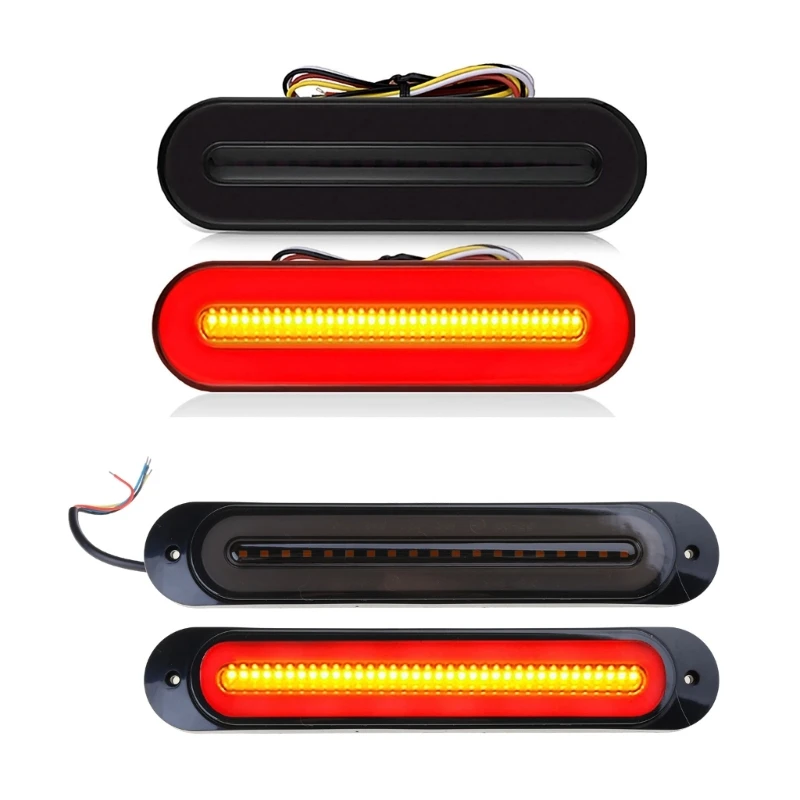 Trailer Brake Lamp LED Rear Truck Taillamp Dynamic Stop Turn Light 2 Pack Drop Shipping