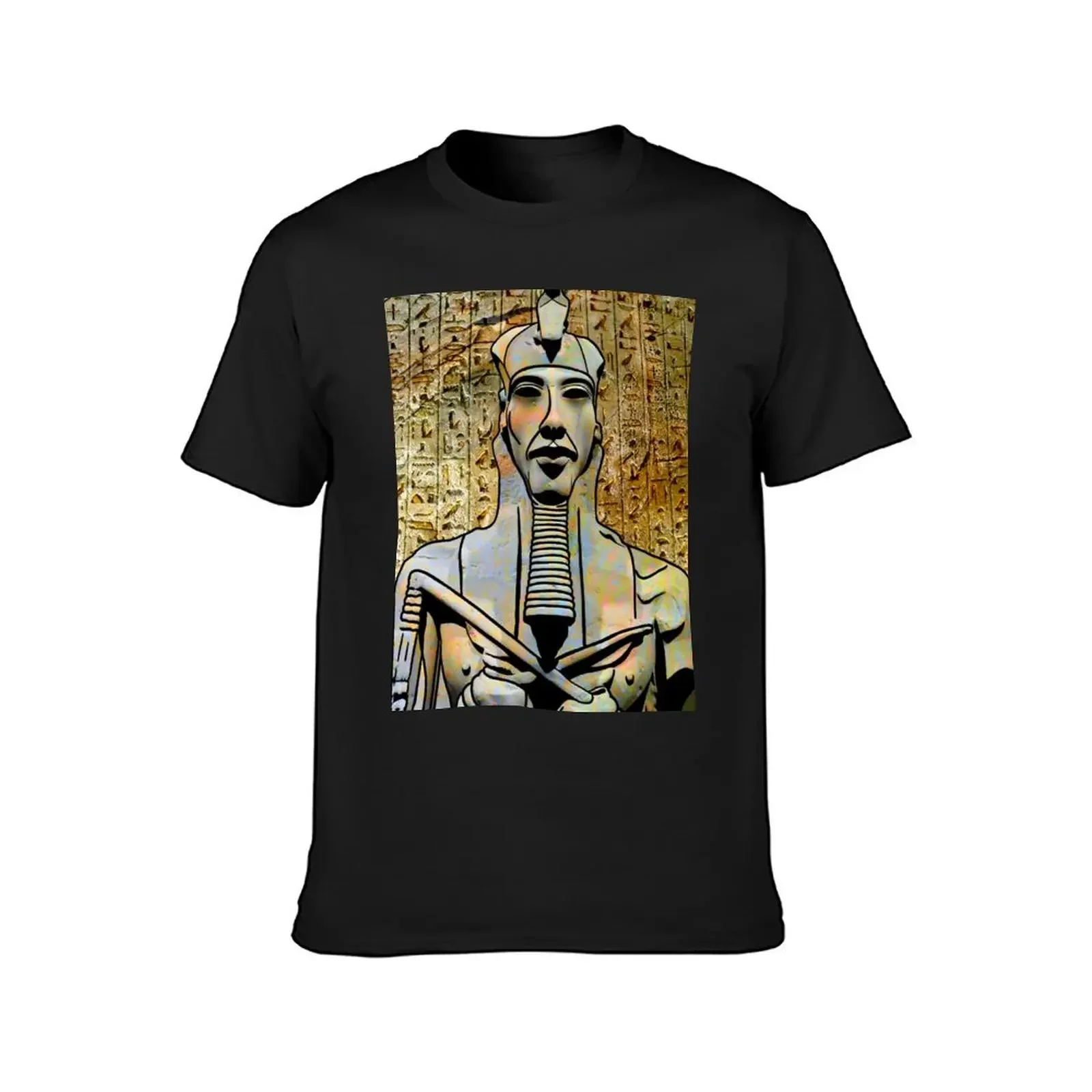 “Akhenaten” No.2 | Ancient Egyptian Pharaoh T-Shirt man clothes mens vintage t shirts