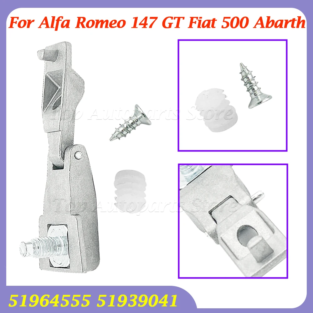 For Alfa Romeo 147 GT Fiat 500 Abarth Outer Door Handle Hinge Repair Kit Passenger Left Driver Right 51964555 51939041