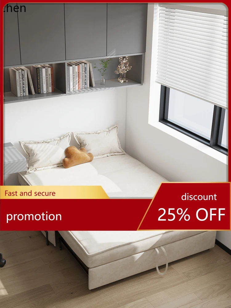 YFY modern simple sofa bed folding dual-purpose small apartment retractable multi-functional single bed