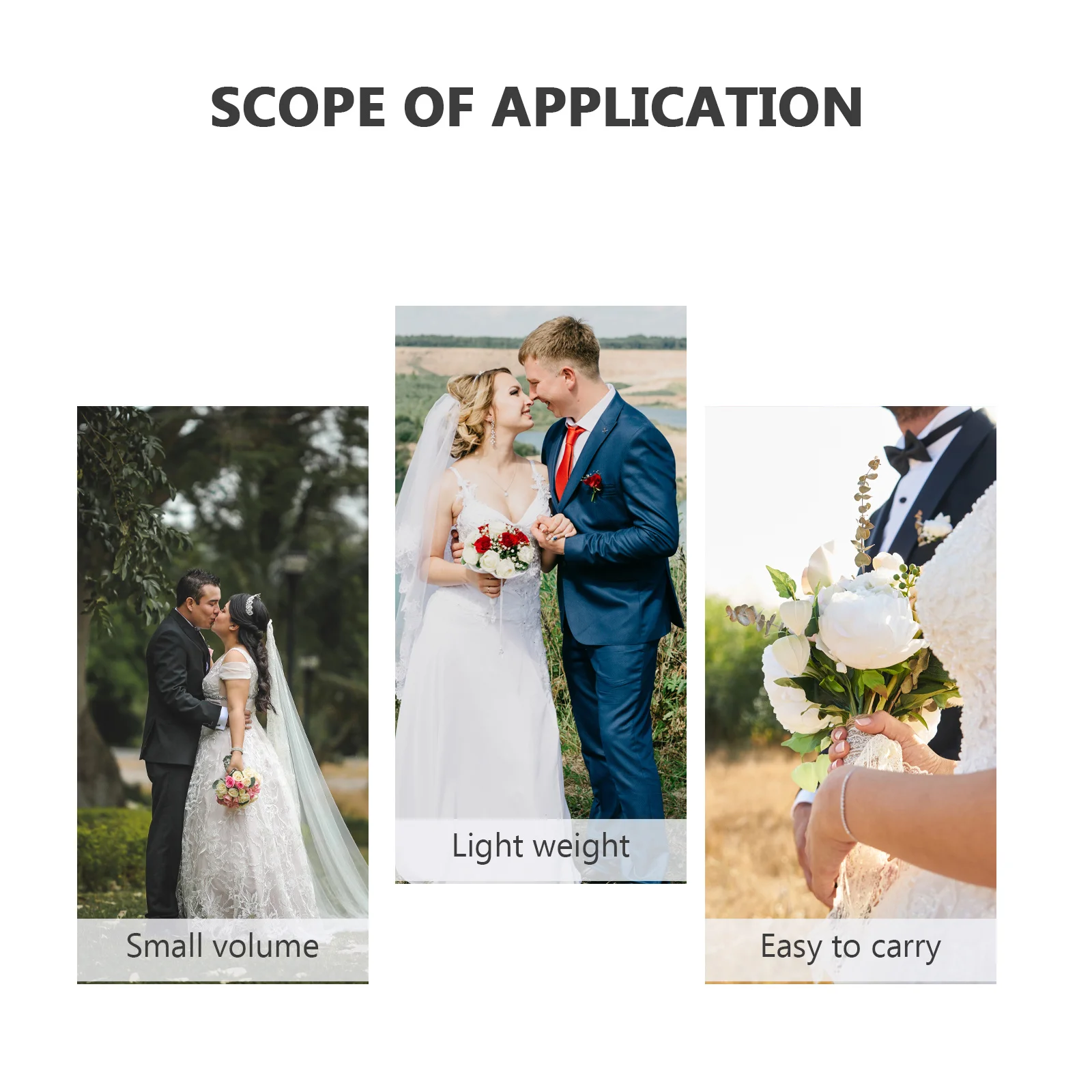 

Bridal Floral Handle Solid Base Water Absorption Fresh Beautiful Wedding Supplies Bouquet Holder Floral Handle