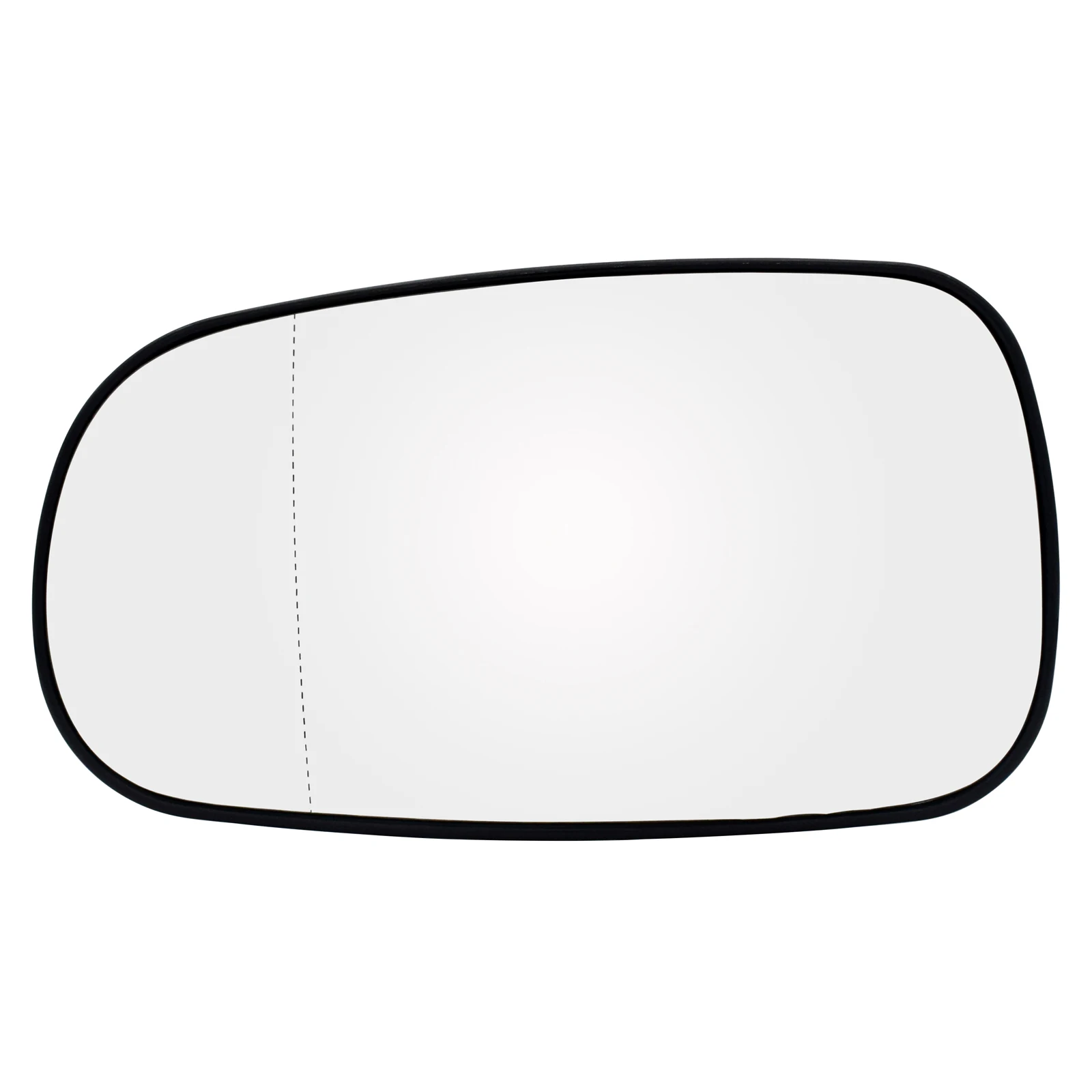 Für Saab 9-5 9-3 YS3F YS3E 2002–2012, linke rechte Tür, seitlicher Außenspiegel, Glas, beheizt, mit Basis, toter Winkel, Rückplatte, Federclip