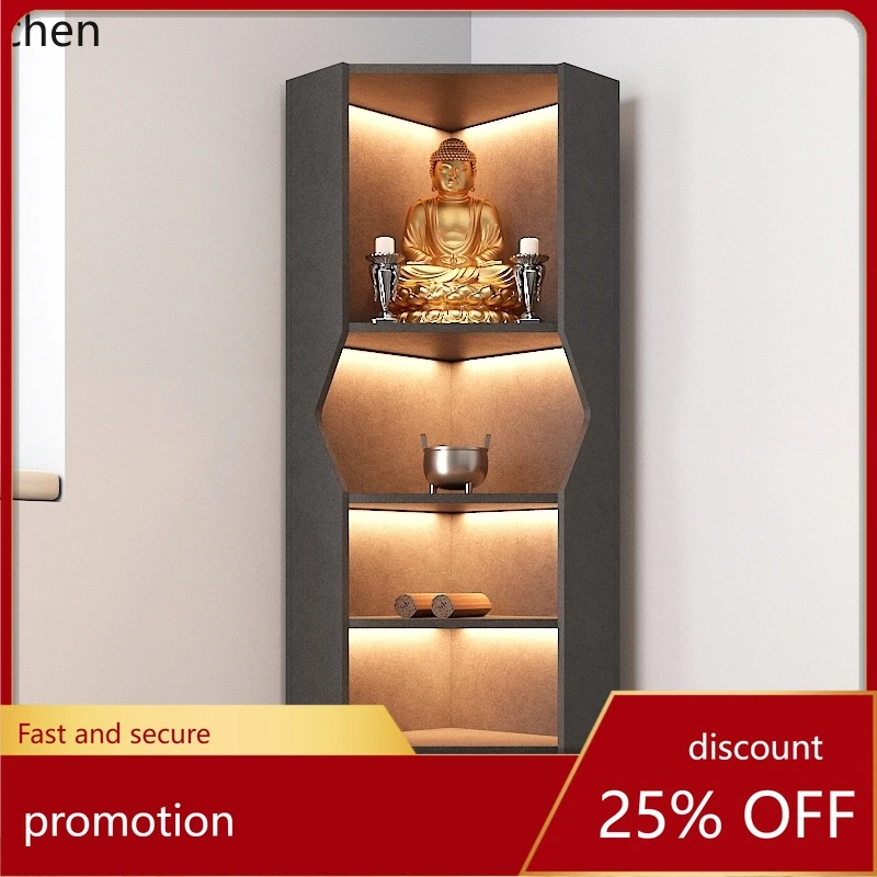 HT Altar Table for Home Use Small Buddha Shrine Cabinet Worship Table Buddha Altar