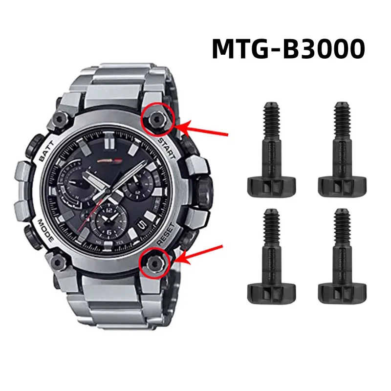 ساعة المسمار ل G-SHOCK كاسيو MTG-B3000 MTG B3000 MTG-B3000D سلسلة الطلب مسامير الزخرفية الأمامية والصواميل ساعة الملحقات #1
